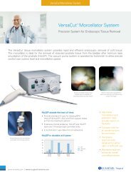 VersaCutâ¢ Morcellator System - Lumenis Surgical