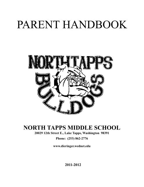 Parent handbook 11-12 - the Dieringer School District