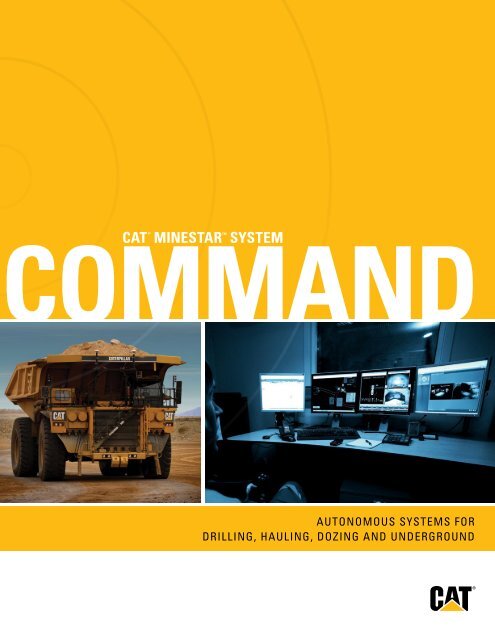 Command Autonomous Systems - Caterpillar Inc.