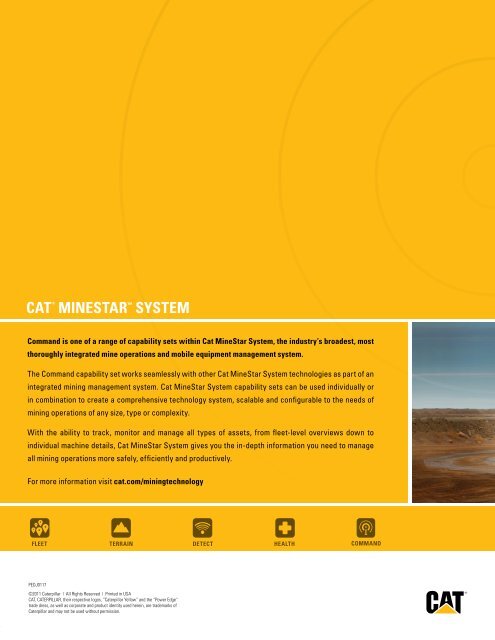 Command Autonomous Systems - Caterpillar Inc.