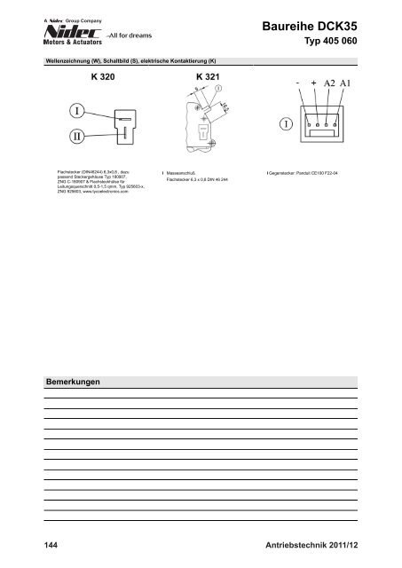 Nidec-Katalog - Wald Antriebe GmbH