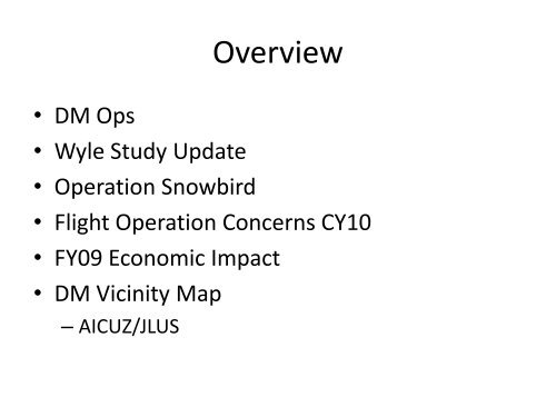 DOD AP/1 - Davis-Monthan Air Force Base