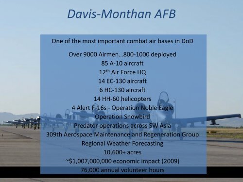 DOD AP/1 - Davis-Monthan Air Force Base