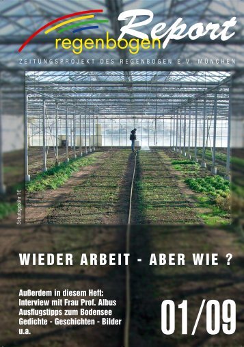 Heft 1/2009 Themen u.a.: Wieder Arbeit, aber wie? - Regenbogen ...