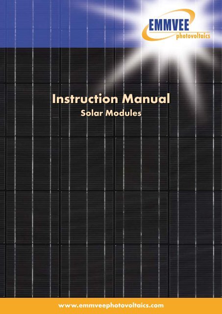 PDF (950 KB) - EMMVEE - photovoltaics