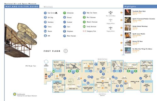Floor Plan National Air and Space Museum