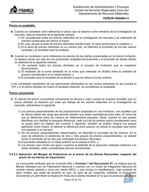 Versión Final Bases Válvulas 903 - Pemex Gas y Petroquímica Básica