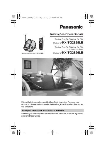 KX-TG2825LB.pdf - Panasonic