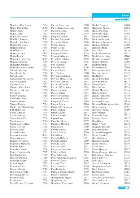 Notiziario n. 1-2/2010 - Ordine degli Psicologi del Lazio