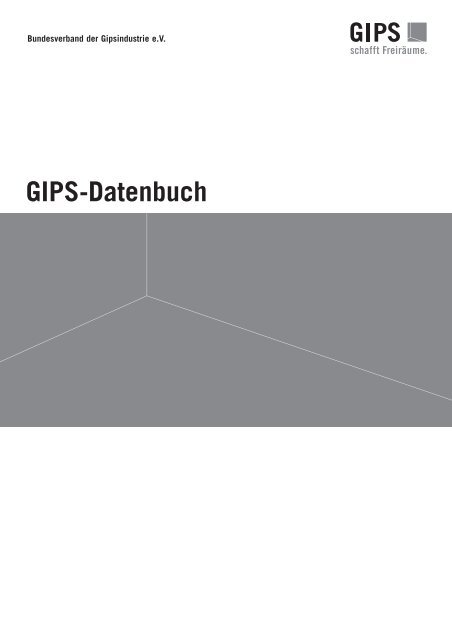 GIPS Datenbuch Danogips GIPS Datenbuch Danogips