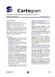 Cartogram - Survgrid - University of Otago