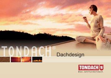 Dachdesign Prospekt - Tondach Gleinstätten AG