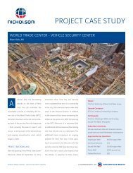 View printable version - Nicholson Construction Company