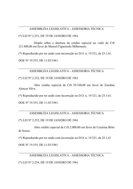 Leiord1961 - AssemblÃ©ia Legislativa do Estado do ParÃ¡ - Governo ...