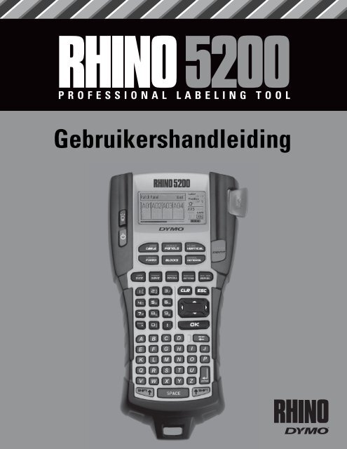 Gebruikershandleiding - DYMO