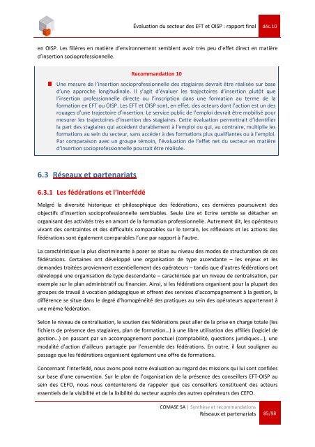 COMASE rapport final v3.pdf - Aleap