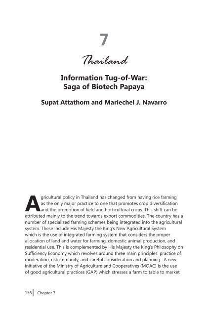 Information Tug-of-War: Saga of Biotech Papaya 7 Agricultural - isaaa