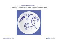 Geschirr Pour Ida Chagall von Bernardaud - Artedona