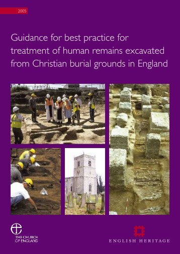 English Heritage and the Church of England Guidance for best ...