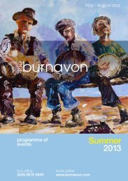 Download Season Brochure - The Burnavon