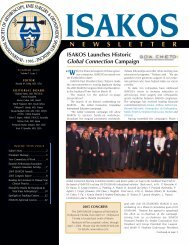 Summer 2010 Newsletter - ISAKOS