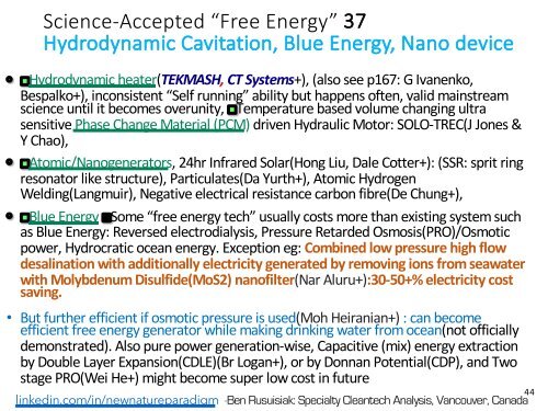 Fusão a frio, Tesla, Onda escala, Campo de torção, "Energia livre" = Todos Pseudo-ciência?(Resumo do Português) / Cold fusion, Tesla, Scalar wave, Torsion field, "Free energy".. = All Pseudo science?    