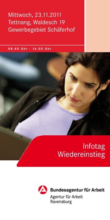 Infotag Wiedereinstieg - WiR GmbH Landkreis Ravensburg