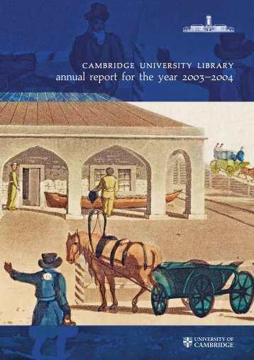 2003-4 [PDF] - Cambridge University Library - University of Cambridge