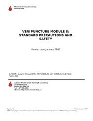 venipuncture module 8