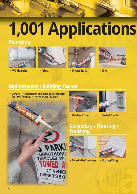 Power Stick Data Sheet - Target Building Materials