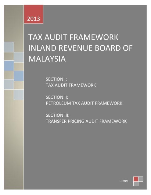The English Version of IRB Tax Audit Framework 2013