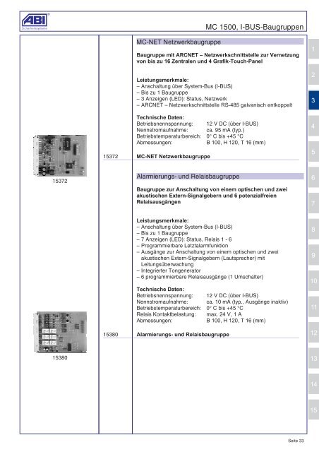 Produktkatalog 2008/2009 - ABI Sicherheitssysteme GmbH