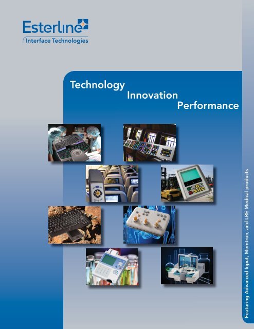 Interface Technologies Brochure - Esterline