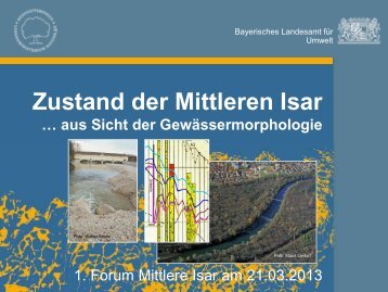 Sedimentmanagement Bayern