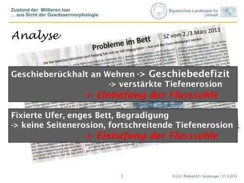 Sedimentmanagement Bayern