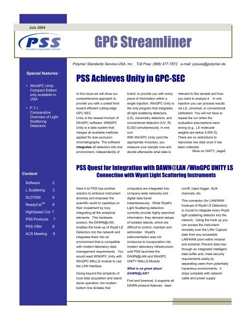 GPC Streamliner - PSS