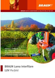 vedi pdf specifiche tecniche (it e fr) - AZ Macchine Agricole BRAUN