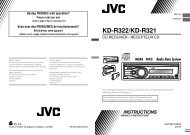 KD-R322/KD-R321 - Jvc