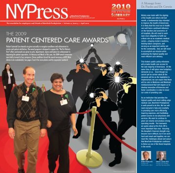 April 2010 NYPress - New York Presbyterian Hospital