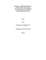 Index-Catalogi Catalogorum I-V.pdf - Jonathan A Hill, Bookseller