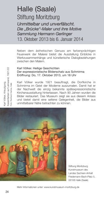 Kunst in IV 18.08 - KUNST in Mitteldeutschland