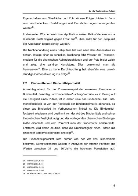 Die Anwendung von Calciumhydroxid-Sol als ... - icvbc