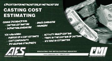 CASTING COST ESTIMATING