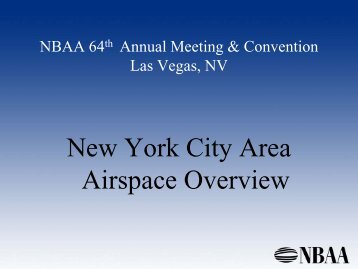 New York City Area Airspace Overview - NBAA