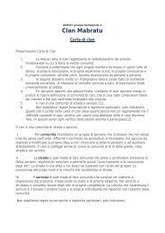 Carta di Clan - Garbagnate1.altervista.org