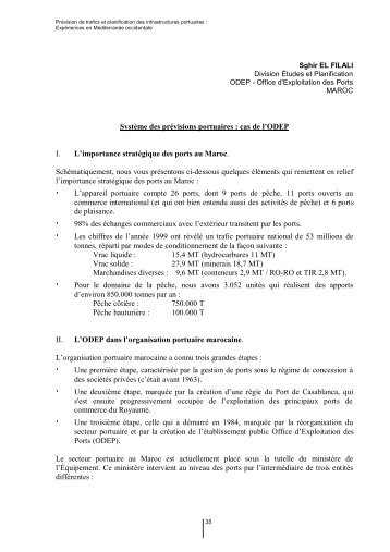 Office d'Exploitation des Ports (Maroc) - cetmo