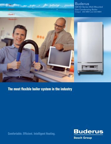 The most flexible boiler system in the industry - Buderus