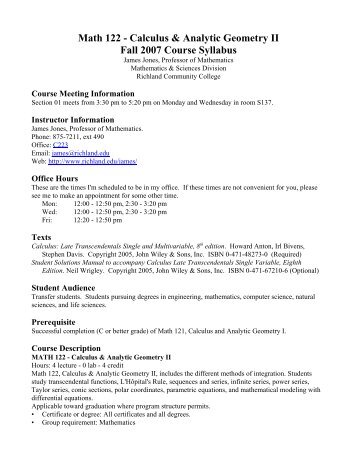 Tentredsim Blog Archive Calculus With Analytic Geometry