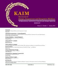 Introduction of Kampo and Acupuncture in Japan - Kaim.us