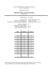 Elektrische Klein- und Servoantriebe - Institut fÃ¼r Antriebssysteme ...